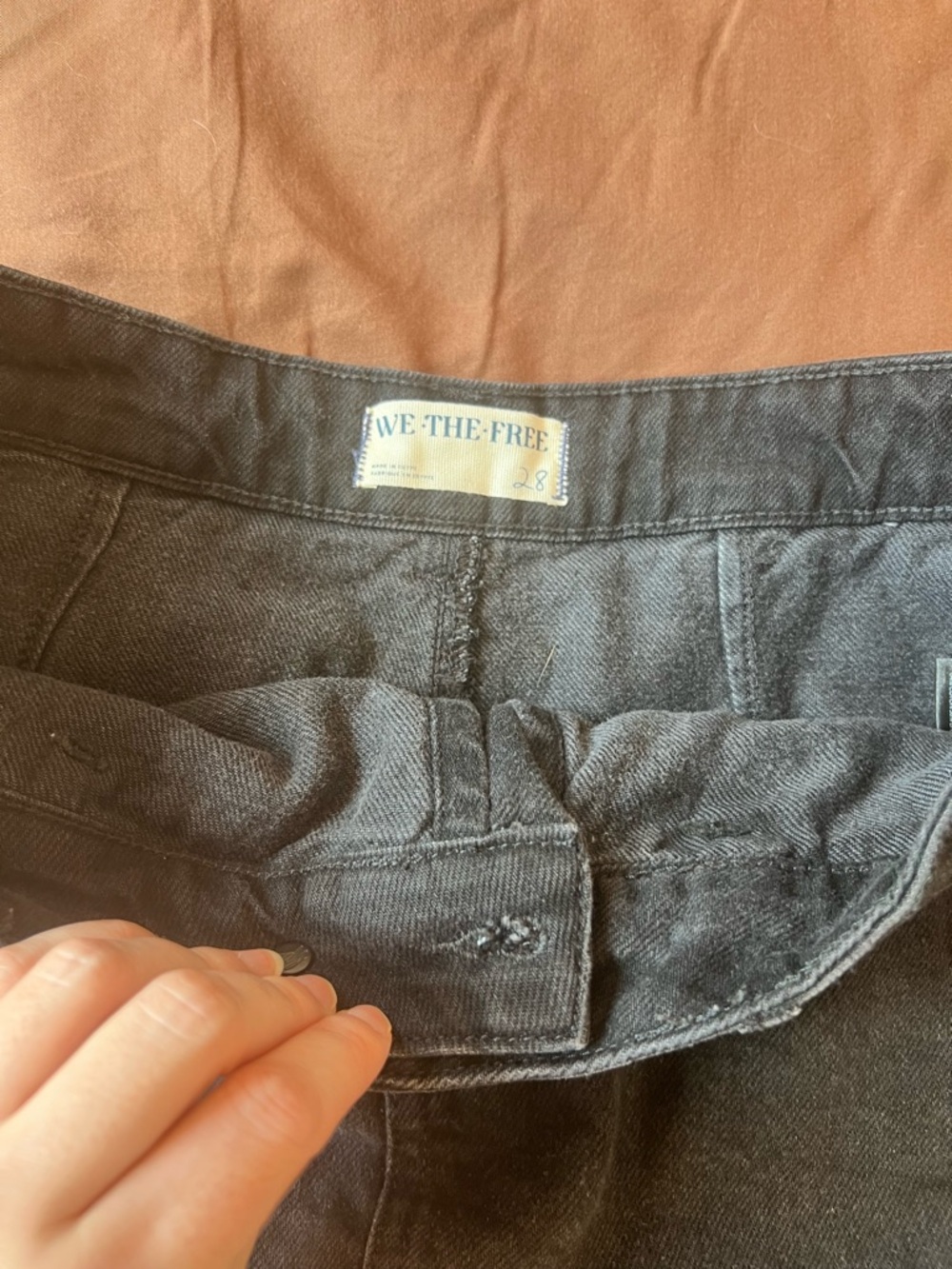 We The Free Galivanting Skort in Black Free People Size 28 Mini Skirt - Picture 7 of 16